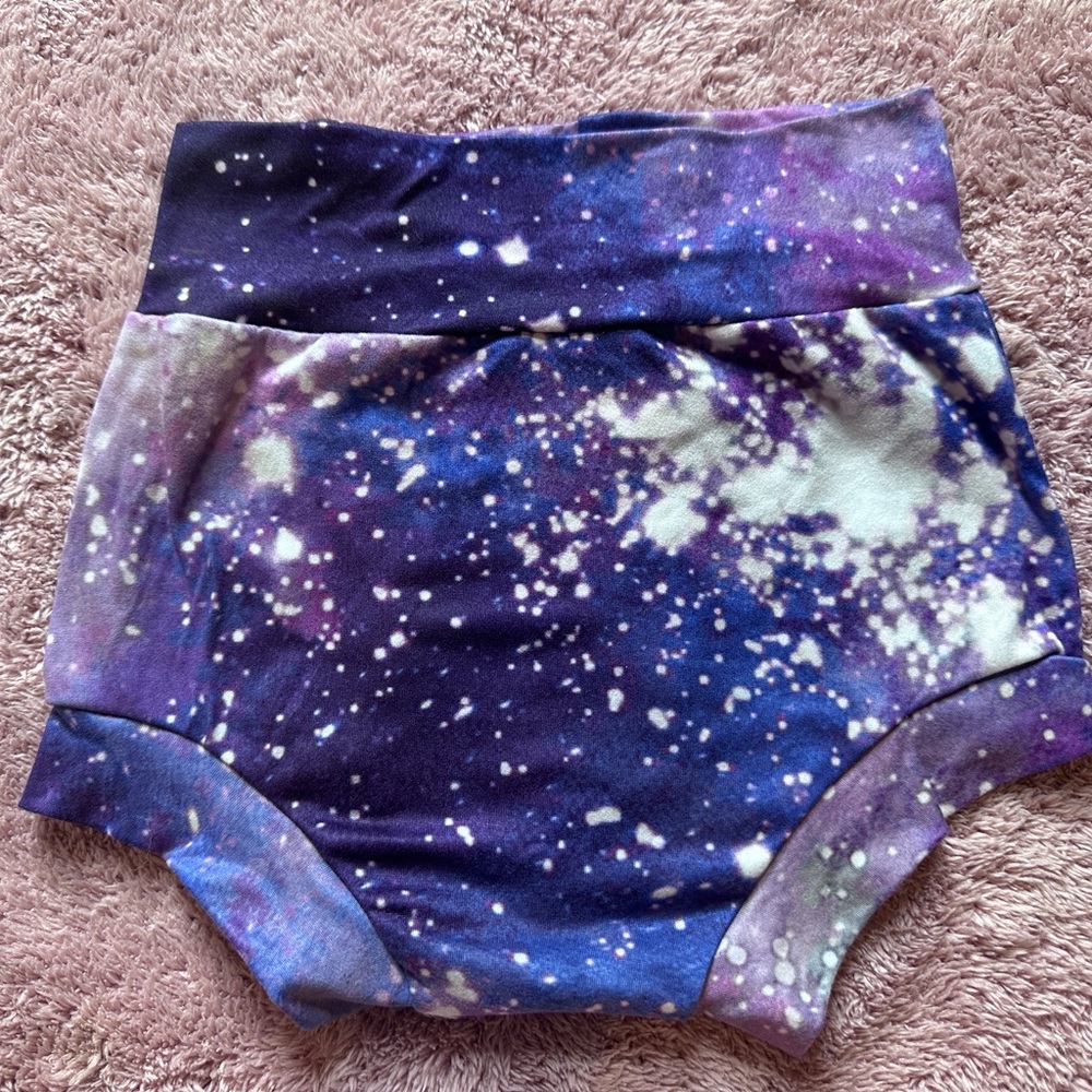Galaxy Print Kids Shorts